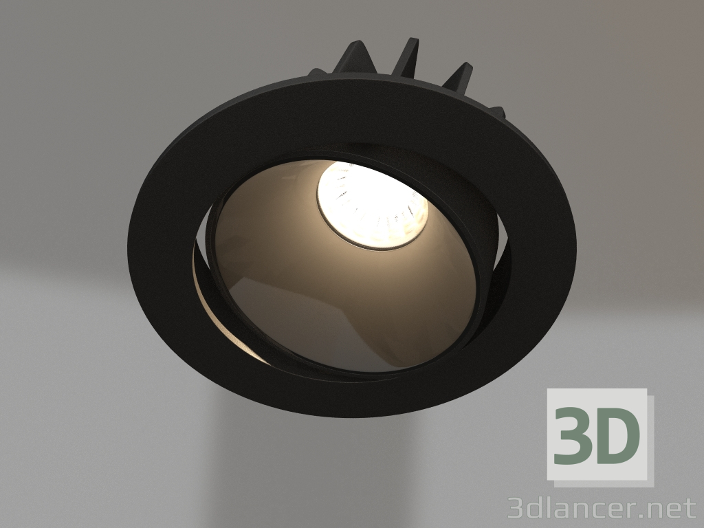 3d model Lamp MS-FORECAST-BUILT-TURN-R82-8W Day4000 (BK-BK, 32 deg, 230V) - preview