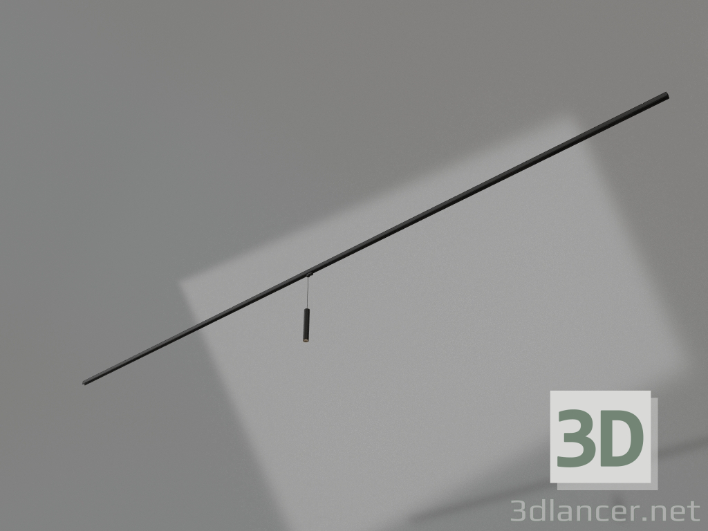 3D modeli Lamba LGD-BORU-PARÇA-HANG-4TR-R50-9W Day4000 (BK, 40 derece, 230V) - önizleme