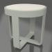modello 3D Tavolino rotondo Ø42 (DEKTON Danae, Grigio cemento) - anteprima