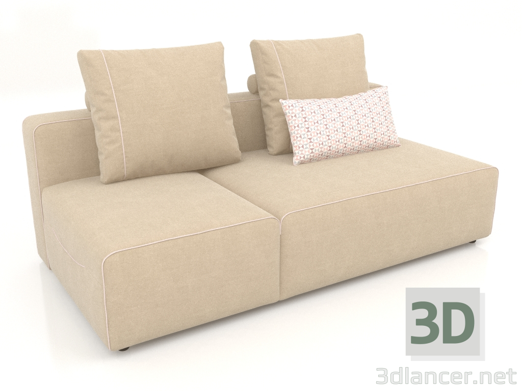 3D Modell Ollie Kompaktsofa - Vorschau