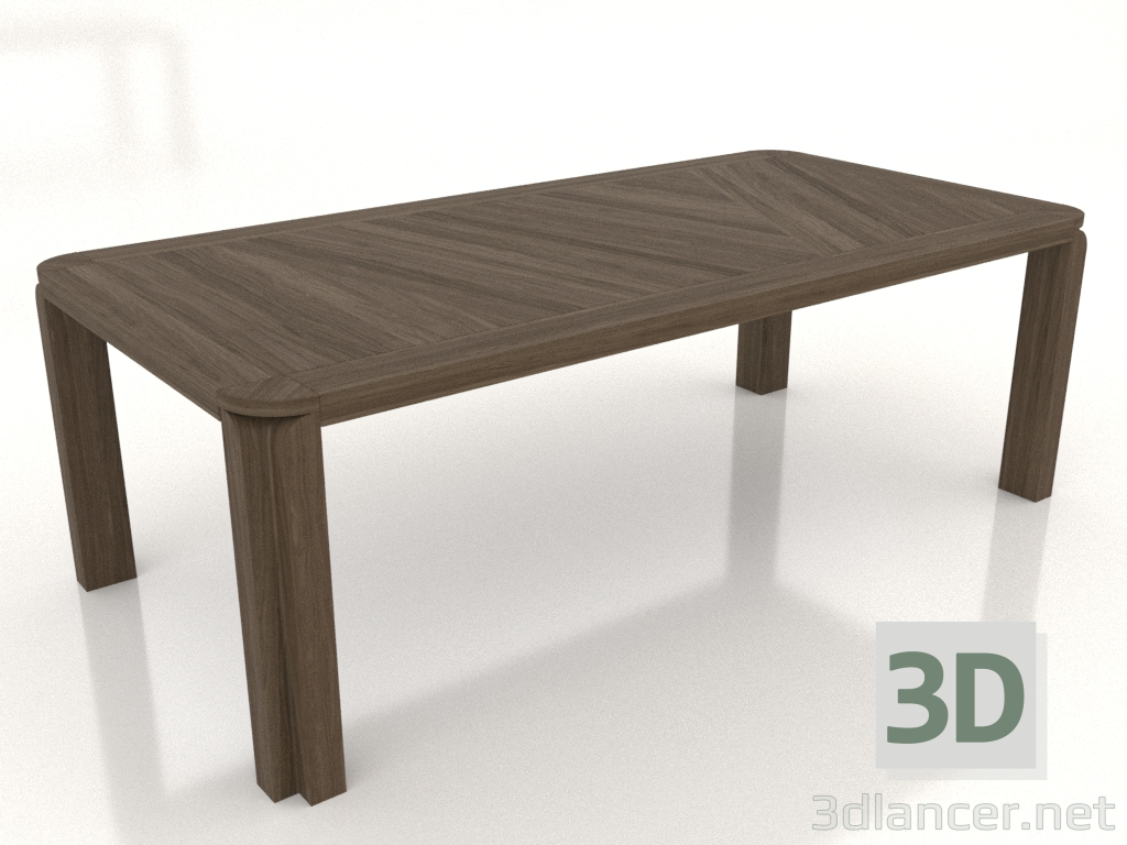 3d model Dining table MEZZANINE - preview 3d model Dining table MEZZANINE - preview