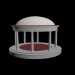 modèle 3D maison de jardin - preview