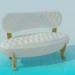 3d model Retro sofa - preview