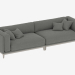 3d model Modular sofa CASE 3080mm (art 923-924) - preview