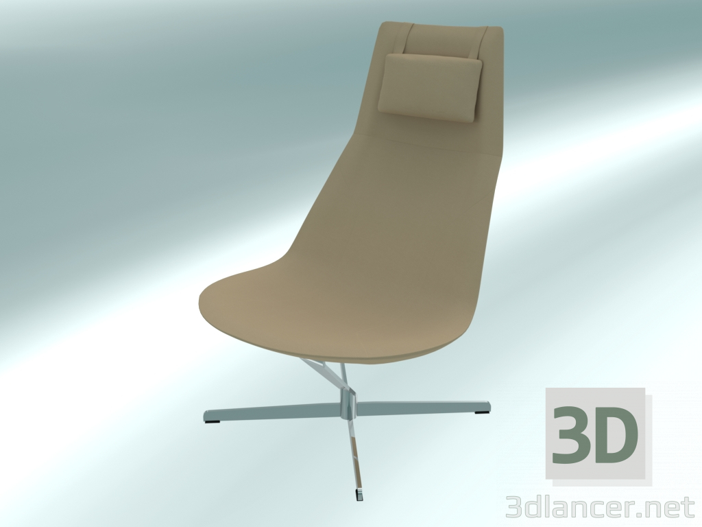 3D Modell Sessel (A10F CU) - Vorschau