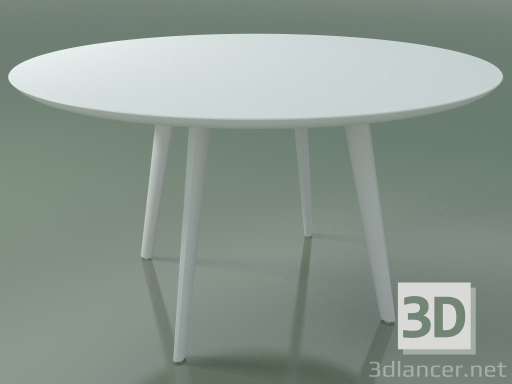 3D Modell Runder Tisch 3501 (H 74 - T 134 cm, M02, L07) - Vorschau