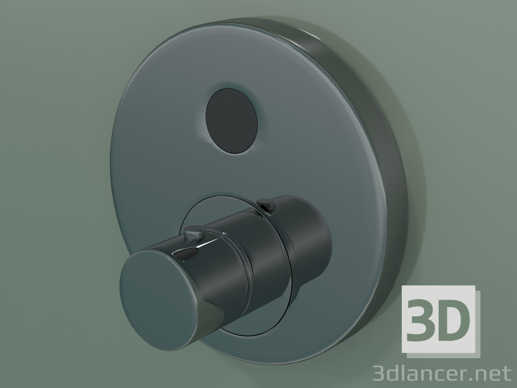 3d model Built-in shower mixer with thermostat (36722330) - preview
