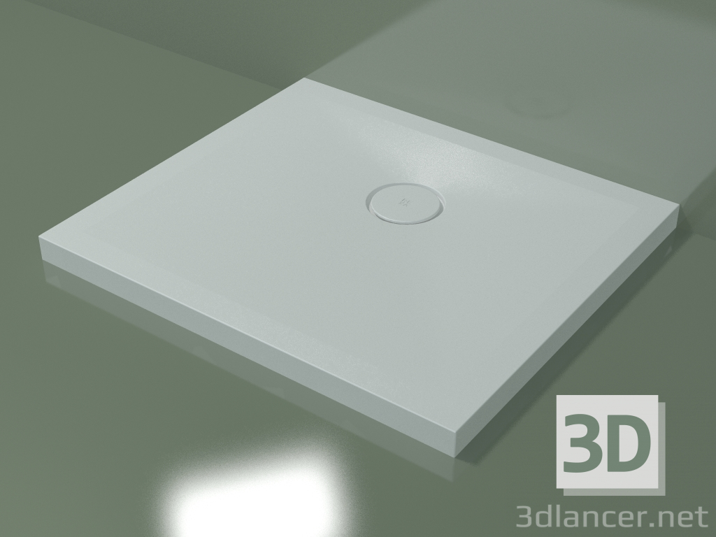 modello 3D Piatto doccia (30UB0117, Glacier White C01, 80 X 70 cm) - anteprima