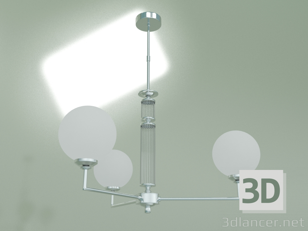 modèle 3D Lustre ARTU VERRE ART-ZW-3 (N) G - preview