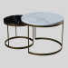 3d Coffee table set model buy - render