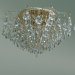 3d model Ceiling chandelier 10081-12 (gold-transparent Strotskis crystal) - preview