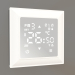 3d model Smart touch thermostat for underfloor heating (white gloss) - preview