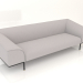 3D Modell 3-Sitzer-Sofa - Vorschau