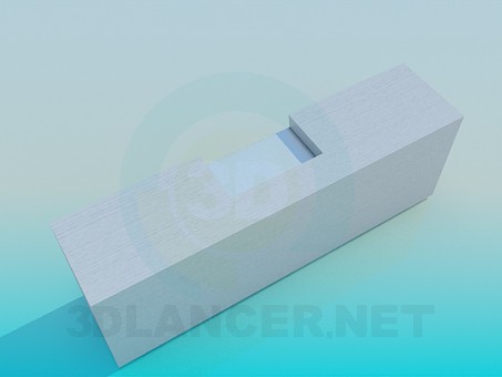 modelo 3D Armario para TV - escuchar modelo 3D Armario para TV - escuchar