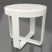 modello 3D Tavolino rotondo Ø42 (DEKTON Danae, Grigio agata) - anteprima