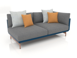 Módulo de sofá, seção 1 direita (cinza azul)