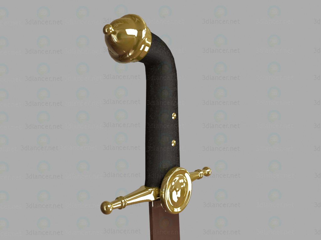 Sable 3D modelo Compro - render Sable 3D modelo Compro - render