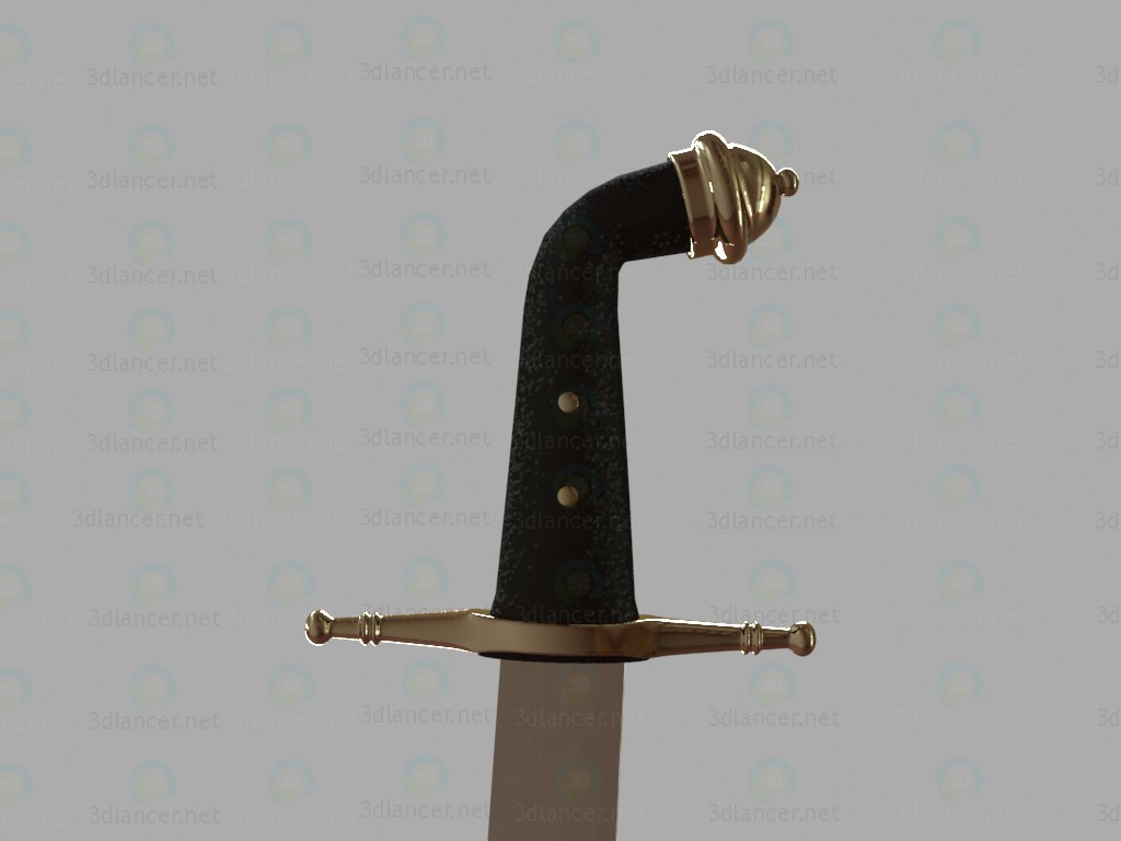 Sable 3D modelo Compro - render Sable 3D modelo Compro - render