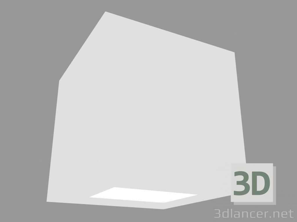 3D Modell Lampenwand LIFT SQUARE (S5070W) - Vorschau
