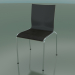 modèle 3D Chaise 4 pieds avec revêtement en cuir (101) - preview