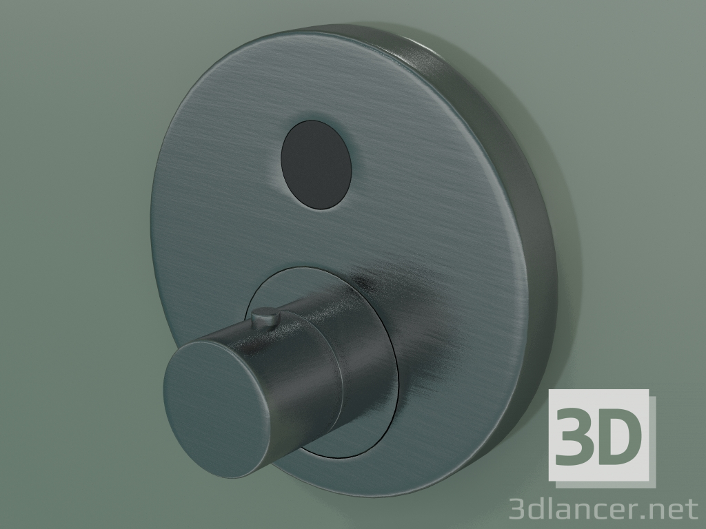 3D Modell Eingebauter Duschmischer mit Thermostat (36722340) - Vorschau