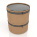 3d model Round bedside table (ST708) - preview