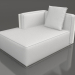 3D Modell Sofamodul Teil 2 links (Achatgrau) - Vorschau