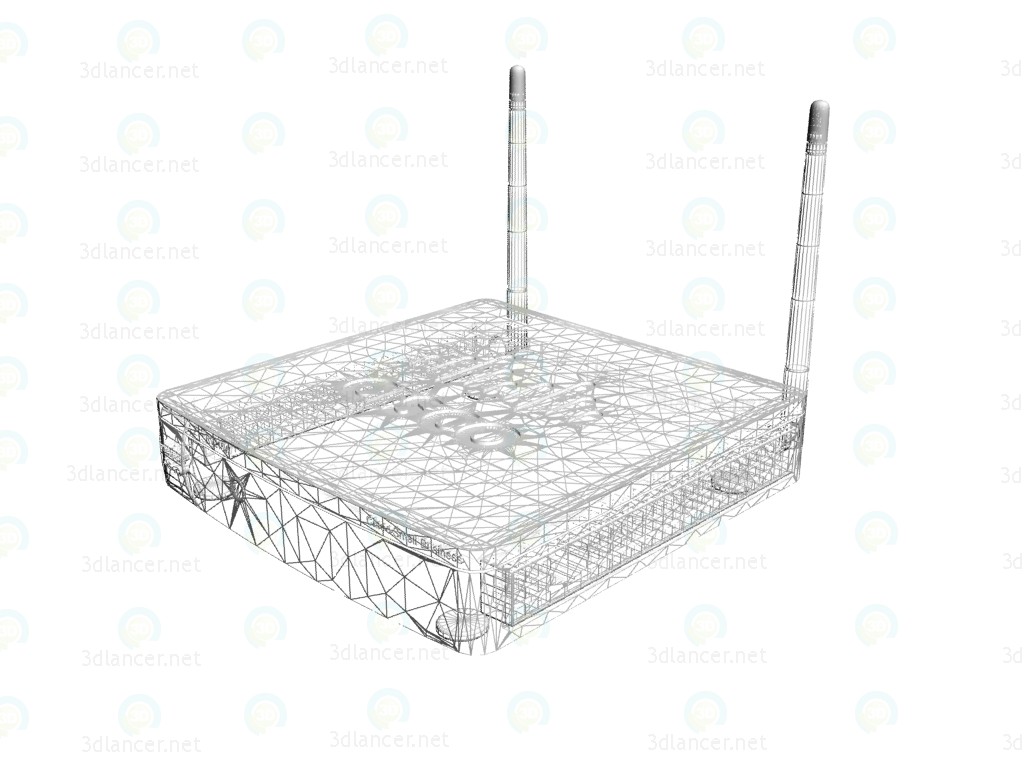 modelo 3D Router Cisco RV215W - escuchar modelo 3D Router Cisco RV215W - escuchar