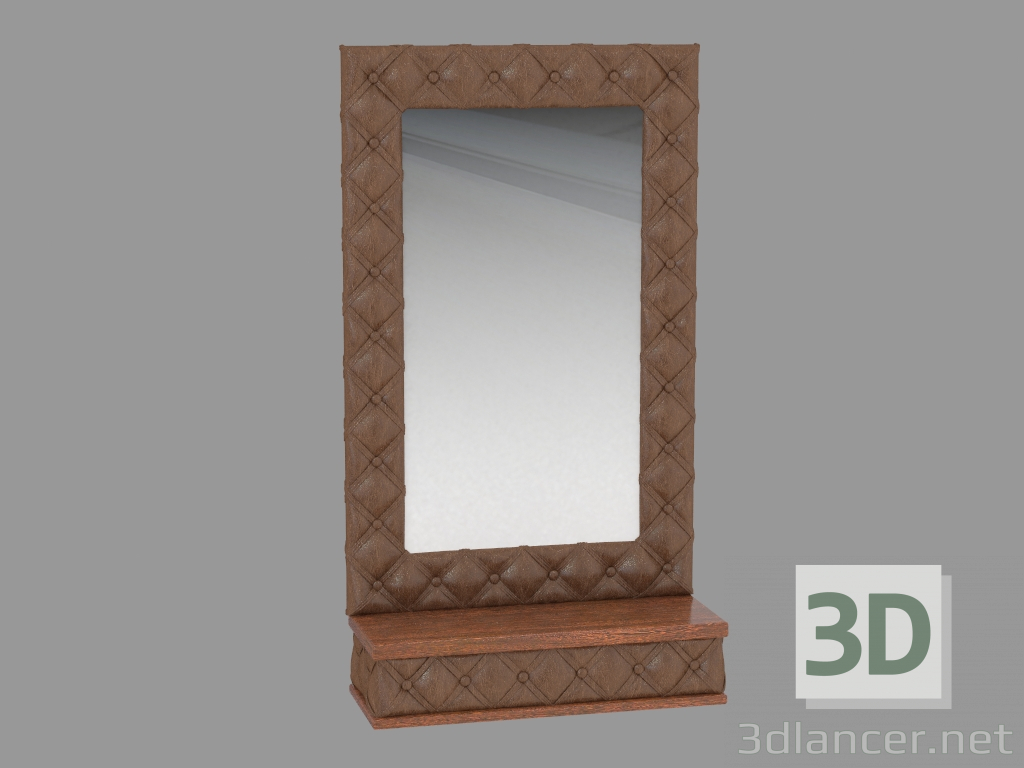 3d model Small mirror - preview