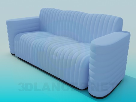 modelo 3D Sofá - escuchar modelo 3D Sofá - escuchar