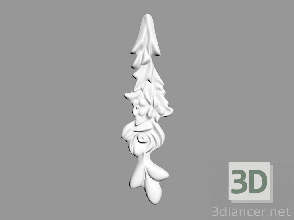 3d model Wall decoration (F59) - preview