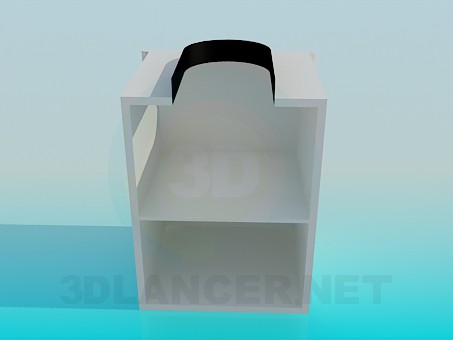 modello 3D Armadio sotto lavello - anteprima