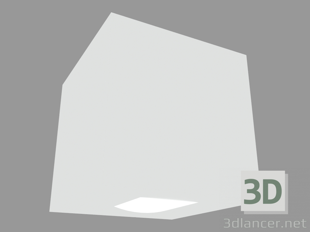 3d model Lámpara de pared LIFT SQUARE (S5075W) - vista previa
