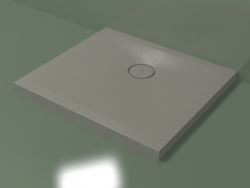Shower tray (30UB0117, Clay C37, 80 X 70 cm)