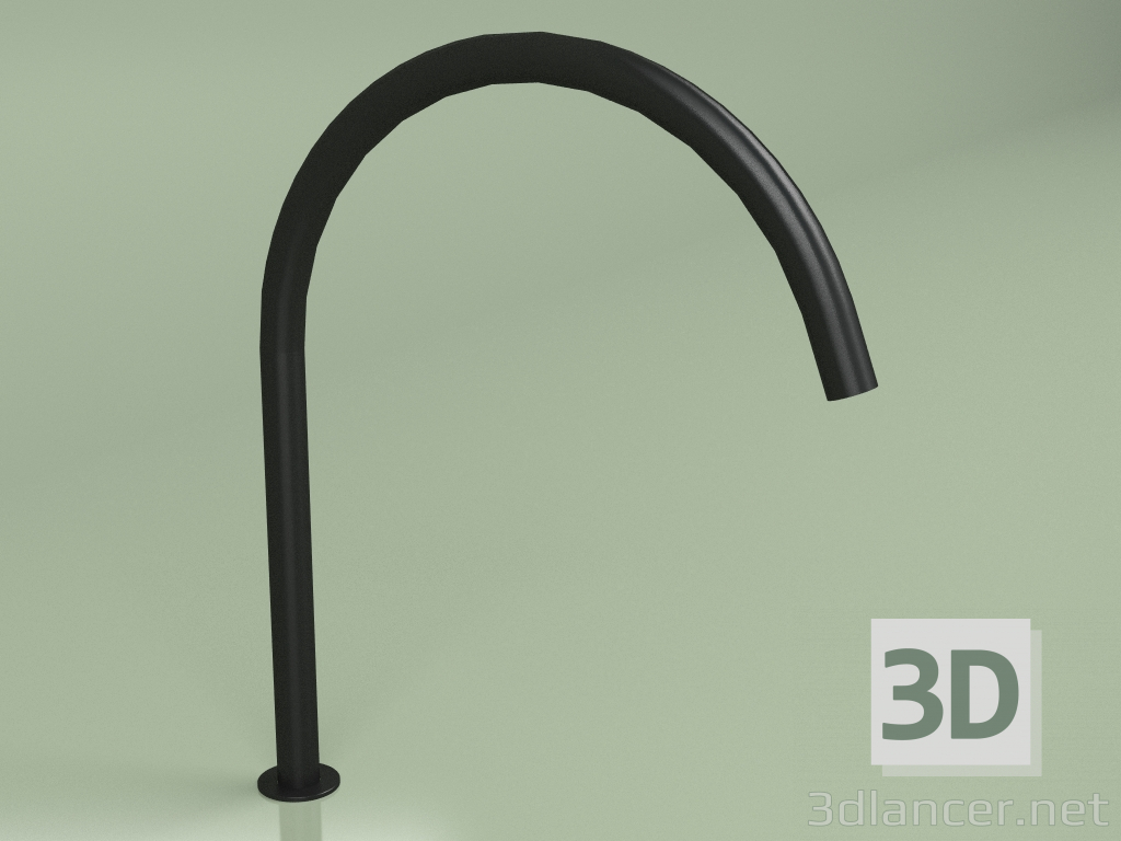 3D modeli Döner platform musluğu H 377 mm (BC402, NO) - önizleme