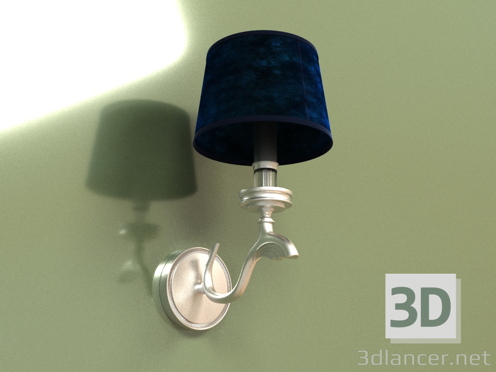 modello 3D Lampada da parete SPARONE SPA-K-1 (NA) - anteprima