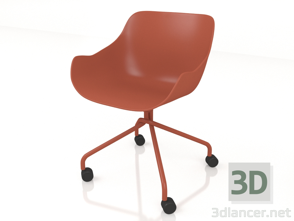 modèle 3D Chaise Baltic Basic BL1P13K - preview