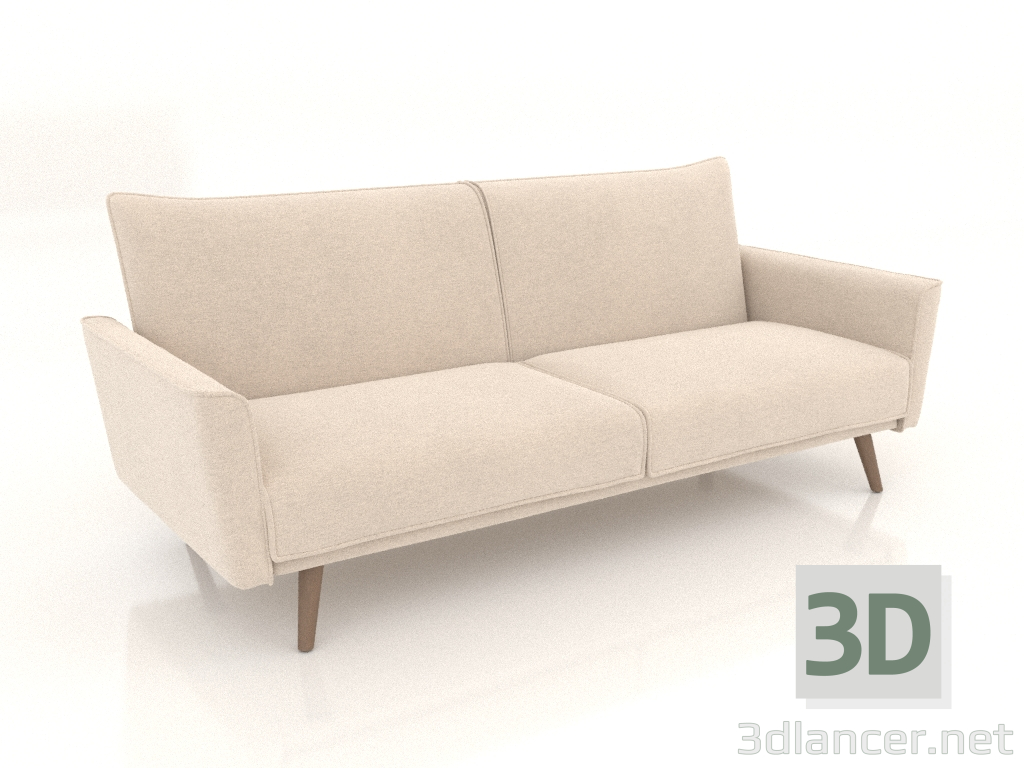 3D modeli Yataklı kanepe Isabelle (bej) - önizleme