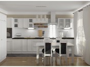 The kitchen in the style of southern France