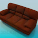 3d model Sofa Leather High Poly - preview