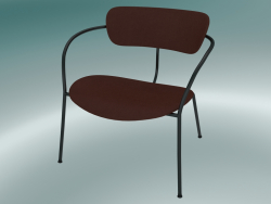 Chair Pavilion (AV11, H 70cm, 65x69cm, Velvet 3 Maroon)