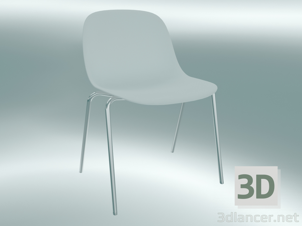 3D Modell Stuhl A-Base Fiber (Weiß) - Vorschau