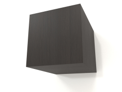 Estante colgante ST 06 (puerta lisa, 250x315x250, madera marrón oscuro)