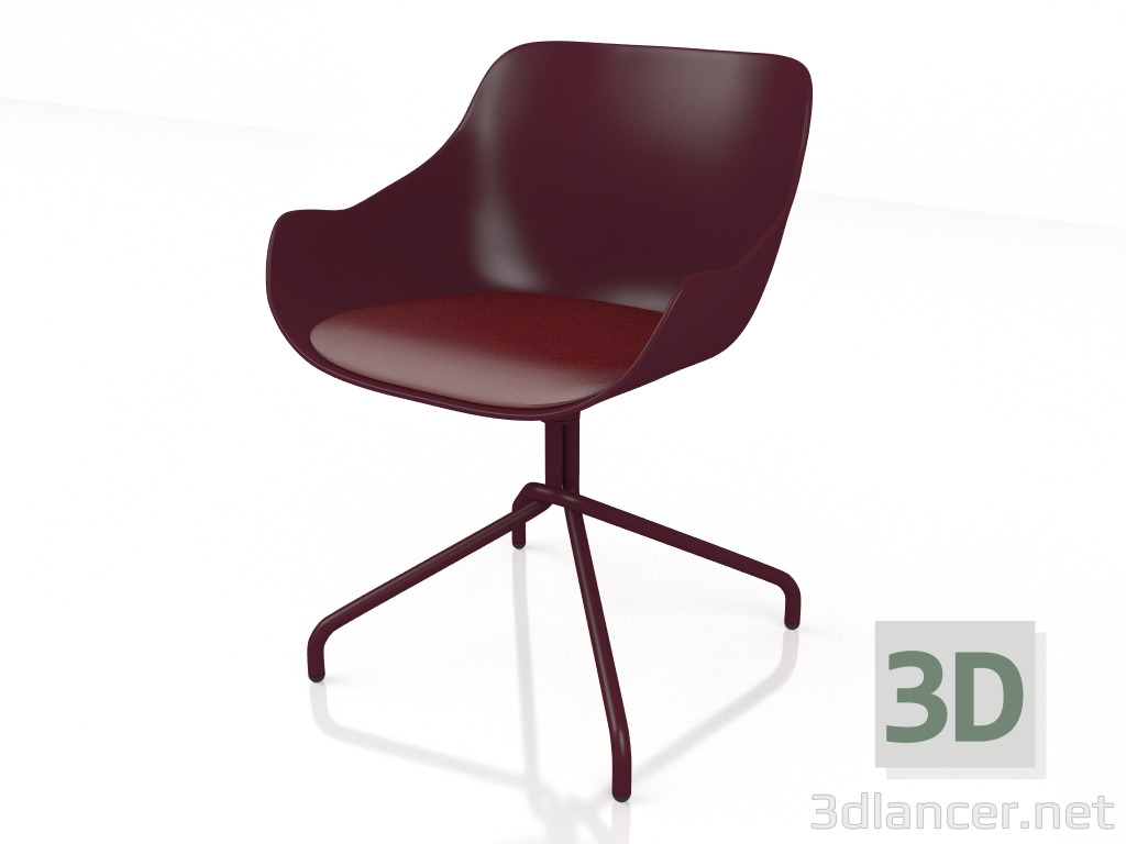 modèle 3D Chaise Baltique Remix BL3P13 - preview