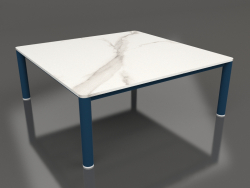 Tavolino 94×94 (Grigio blu, DEKTON Aura)