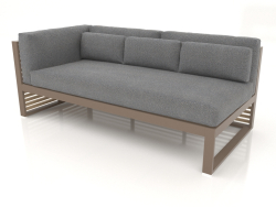 Modulares Sofa, Abschnitt 1 links (Bronze)