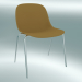 Modelo 3d Cadeira A-Base de fibra (ocre) - preview