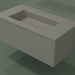 3d model Washbasin with drawer (06UC52401, Clay C37, L 96, P 50, H 36 cm) - preview