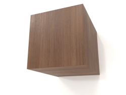 Estante colgante ST 06 (puerta lisa, 250x315x250, madera marrón claro)