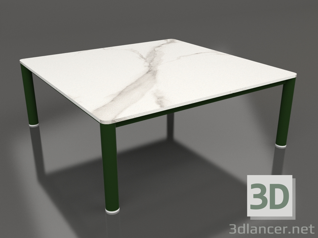 3d model Coffee table 94×94 (Bottle green, DEKTON Aura) - preview